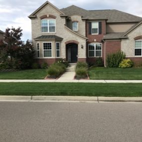 Michigan lawn treated by Independent Lawn Service