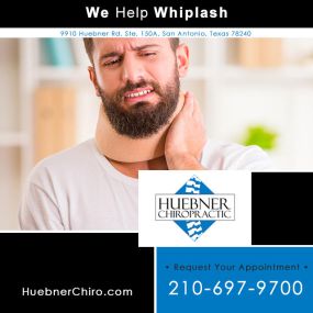 Whiplash pain management San Antonio, TX by Huebner Chiropractic. Call: 210-697-9700 or visit our website https://www.huebnerchiro.com.