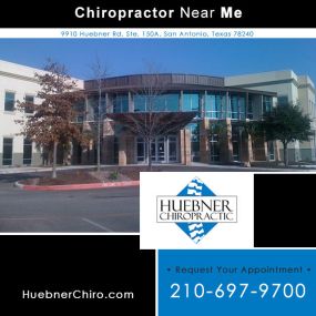 Chiropractor near me San Antonio, TX by Huebner Chiropractic. Call: 210-697-9700 or visit our website https://www.huebnerchiro.com.