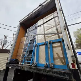 Loading a moving truck