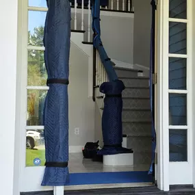 Door and staircase protection during the move