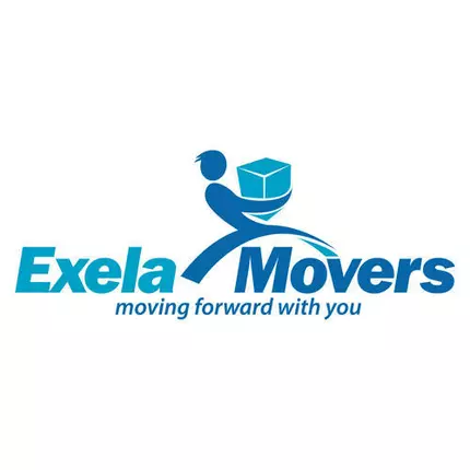 Logotipo de Exela Movers