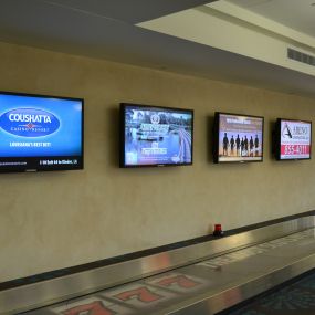 SKYKAST - Digital advertising in the Lake Charles Regional Airport