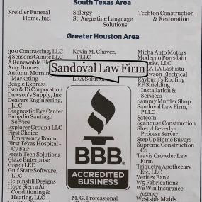 Abogado Hector Sandoval
Sandoval Law Firm, PLLC Houston
