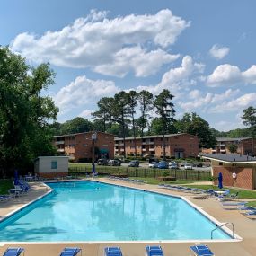 Our sparkling pool