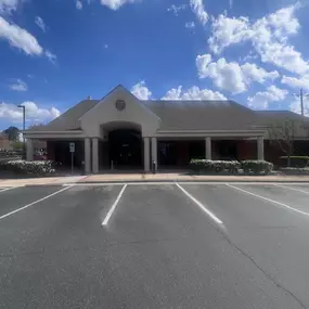 Outside view of the State Employees' Credit Union Huntersville branch