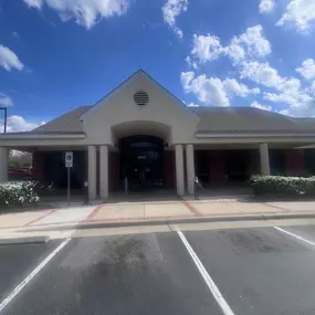 Outside view of the State Employees' Credit Union Huntersville branch
