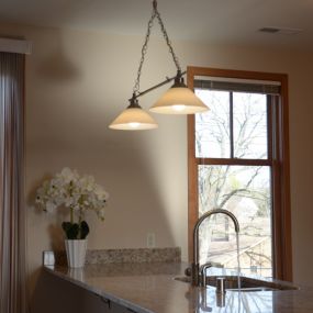 Cornerstone & Ravenna Apartment kitchen with natural light