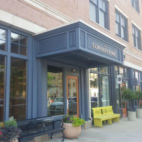 Cornerstone & Ravenna Apartment Entrance