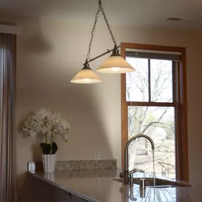 Cornerstone & Ravenna Apartment kitchen with natural light