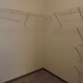 Cornerstone Apartment Walk in Closet