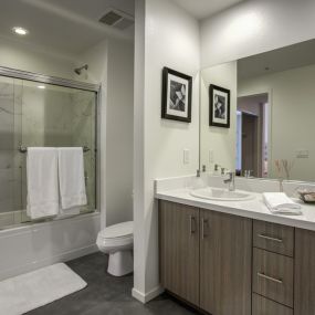 Large Bathrooms with Modern Fixtures