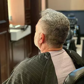 When you come to The Barber Room in Miami Shores, you'll find comfortable chairs, a welcoming atmosphere, and plenty of great conversation.