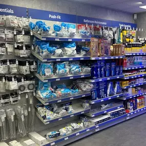 Inside Plumb Centre in Bideford