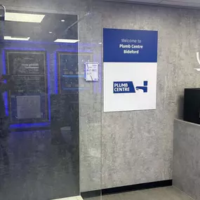 Inside Plumb Centre in Bideford