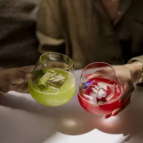 Curated selection of Signature cocktails and mocktails