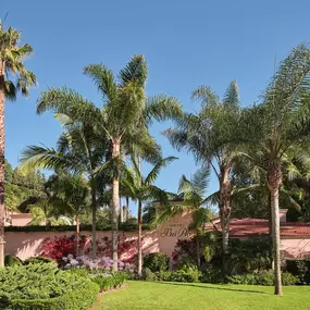 Exterior view of Hotel Bel-Air is Los Angeles