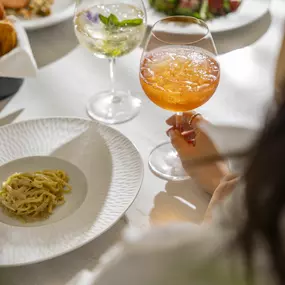 Spritz menu at The Restaurant at Hotel Bel-Air