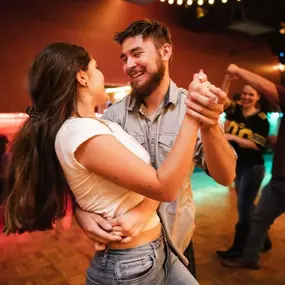 Open dancing every night at Scootin' Boots Dance Hall