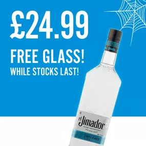 El Jimador Tequila £24.99, Free glass with purchase
