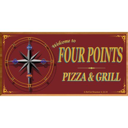 Logo da Four Points Pizza & Grill