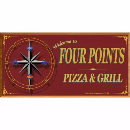 Logo from Four Points Pizza & Grill