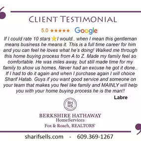 Bild von BHHS Fox & Roach Licensed Realtor in NJ & PA - Sharif Hatab