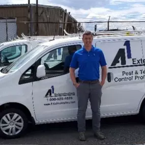 A1 Exterminators Company Van