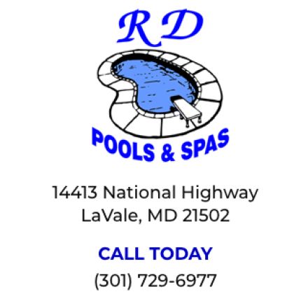 Logotyp från R D Pools & Spas