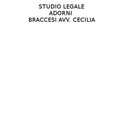 Logo od Adorni Braccesi Avvocato Cecilia