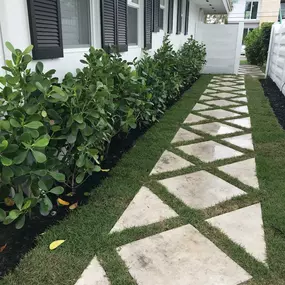 Decorative Concrete Walkway