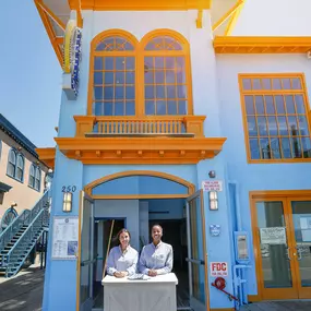 Relax and enjoy dinner with a view at Seaside on the Pier in Santa Monica, CA