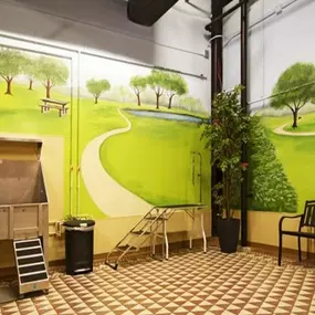 The Grand Wisconsin Apartments Indoor Dog Park