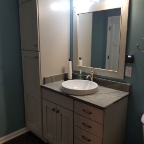 Upgraded Sink Installation