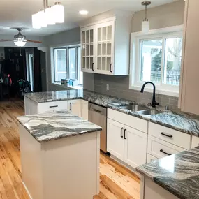 Beautiful kitchen completed by our team!