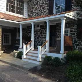 Whole house remodel and new rear porch in Wayne, PA.