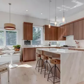 Open concept kitchen remodel and 2 story addition in Wayne, PA.