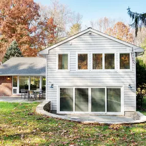 This two story addition and whole house remodeling project was completed in 2020 in Penn Valley, PA.