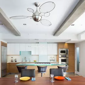Contemporary Kitchen and whole house remodel in Rittenhouse Square in Philadelphia.