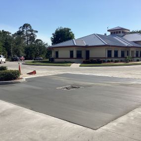 Concrete repair of fire station
