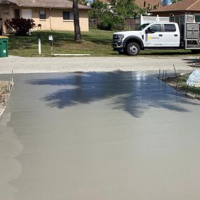 Flawless Concrete Driveway