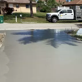 Flawless Concrete Driveway