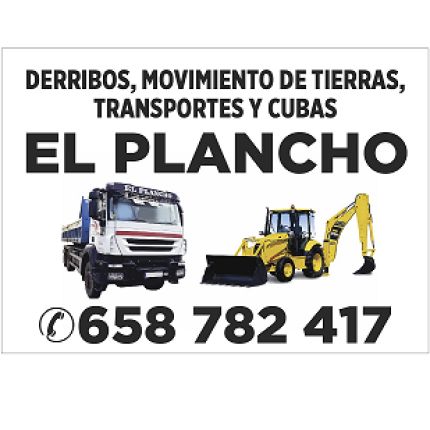 Logotipo de Derribos, Movimientos de Tierras, Transportes y Cubas El Plancho