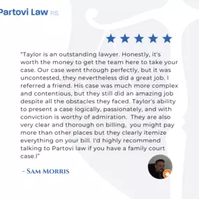 Google Reviews of Partovi Law | Spokane, WA