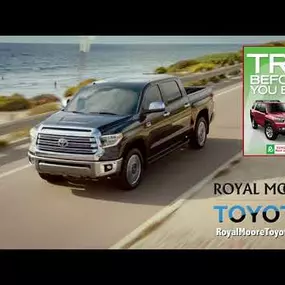 Take your new Toyota on a test drive before purchasing.