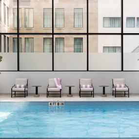 Indoor Pool at The Langham, Boston