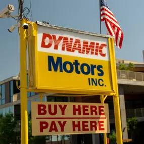 Shop local at Dynamic Motors, 1500 E Cesar Chavez St, Austin’s go-to used car dealership since 1988. We help all buyers with buy here pay here financing options!