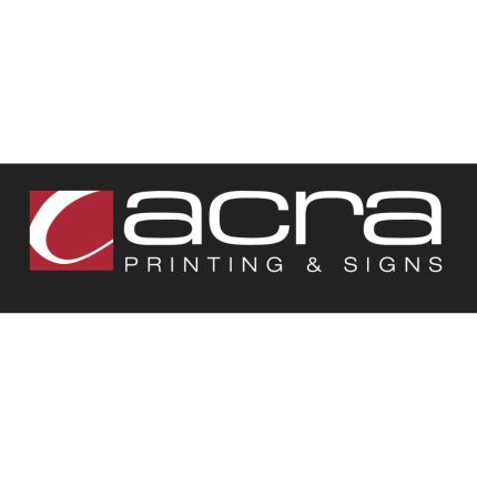 Logo od ACRA Printing & Signs