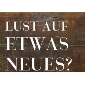 Martin Inderst - Lust auf etwas Neues?