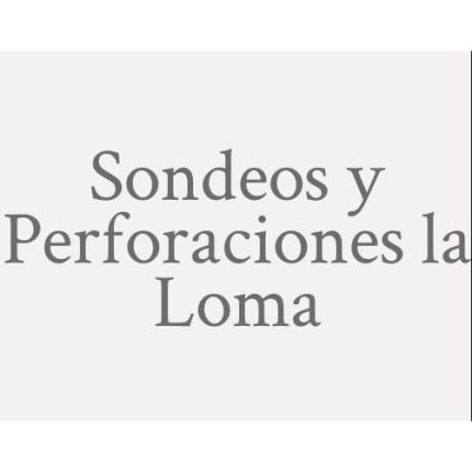 Λογότυπο από Sondeos Y Perforaciones La Loma